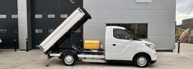 Fully Electric Maxus eDeliver 3 LWB Tipper (White) 2023 52.5kWh