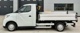 Fully Electric Maxus eDeliver 3 LWB Tipper (White) 2023 52.5kWh