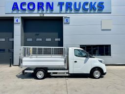 Fully Electric Maxus eDeliver 3 Cage Tipper (White) 2023 52.5kWh full